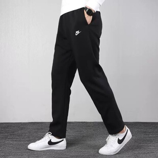 2023秋季新款NIKE耐克男裤加绒保暖运动裤宽松直筒休闲长裤BV2708
