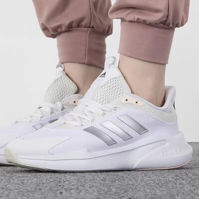 正品阿迪达斯女鞋 轻便休闲运动鞋 ALPHAEDGE + 透气跑步鞋IF7283