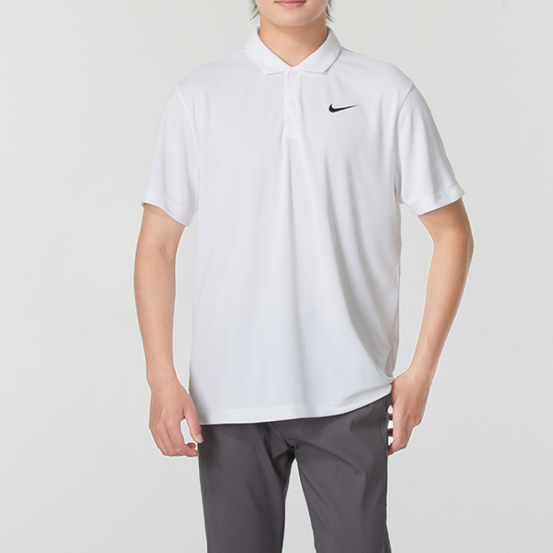 2025新款NIKE耐克男士短袖POLO衫 速干透气翻领商务休闲T恤DH0858