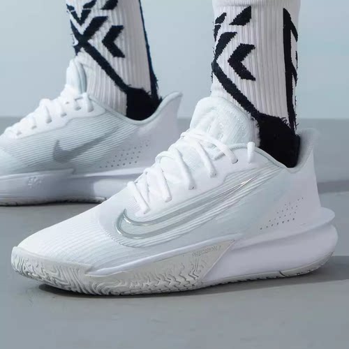 正品耐克男鞋 NIKE PRECISION VII 精密7代 低帮实战篮球鞋FN4322