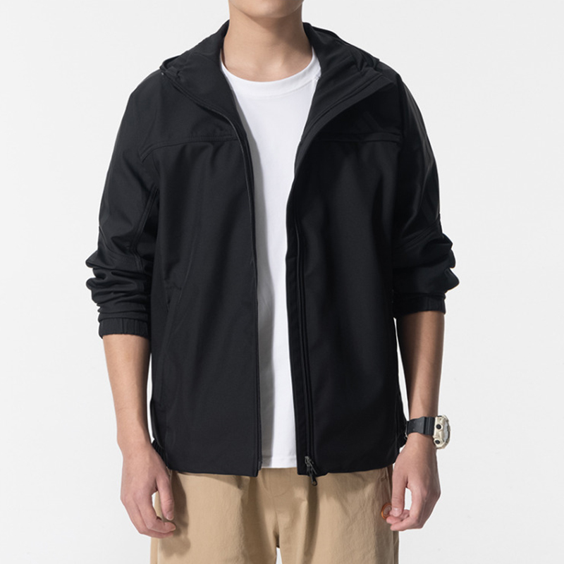 2025新款Adidas男装连帽外套SL WARM JKT防风保暖休闲夹克KA1305