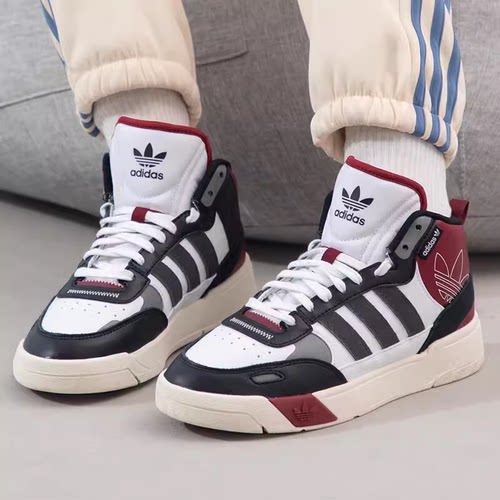 正品Adidas三叶草男鞋女鞋 POST UP经典高帮板鞋运动休闲鞋ID0845
