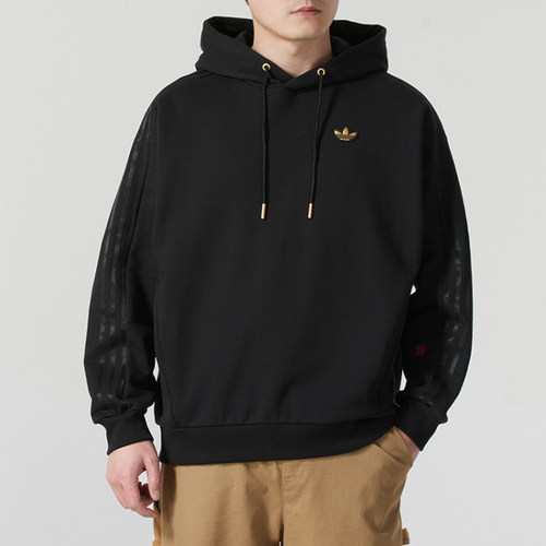 蛇年新款 阿迪达斯男装连帽卫衣 LNY NEW HOODIE休闲套头衫KA0819