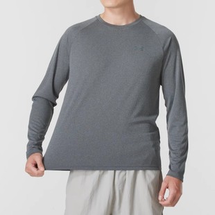 宽松透气速干健身衣训练服1327970 正品 UA安德玛男士 圆领长袖 T恤