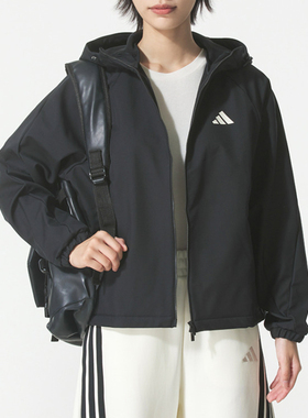 2025新款阿迪达斯女装户外夹克 MS SOFTSHELL JK 保暖外套KC0054