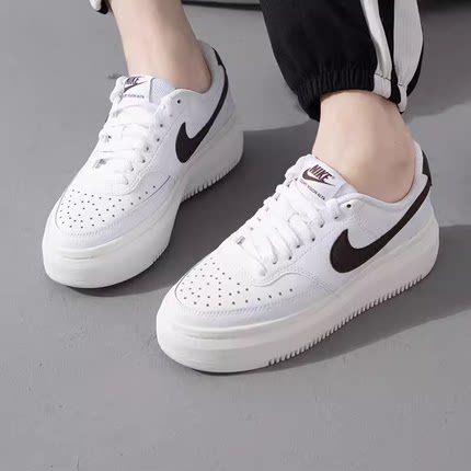 正品耐克女鞋NIKE COURT VISION ALTA LTR厚底板鞋休闲鞋DM0113