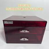 透红双抽屉翻水仓雨淋干湿分离订做亚克力鱼缸底滤水鸦龙缸上滤