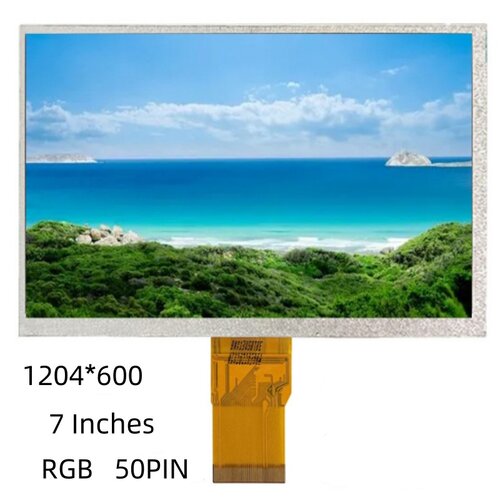 7寸RGB接口 液晶显示屏 带触摸IPSLCD显示屏幕1024*600