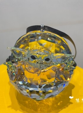 代购SWAROVSKI施华洛世奇 星球大战曼达洛人水晶摆件5652545