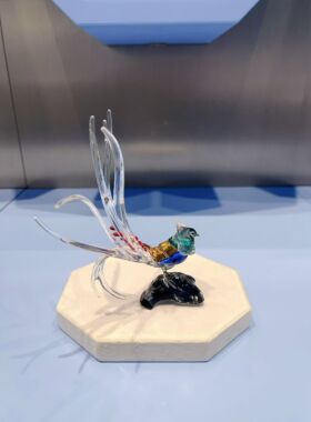 代购SWAROVSKI施华洛世奇 SCS年集2026白腹锦鸡水晶摆件5718276