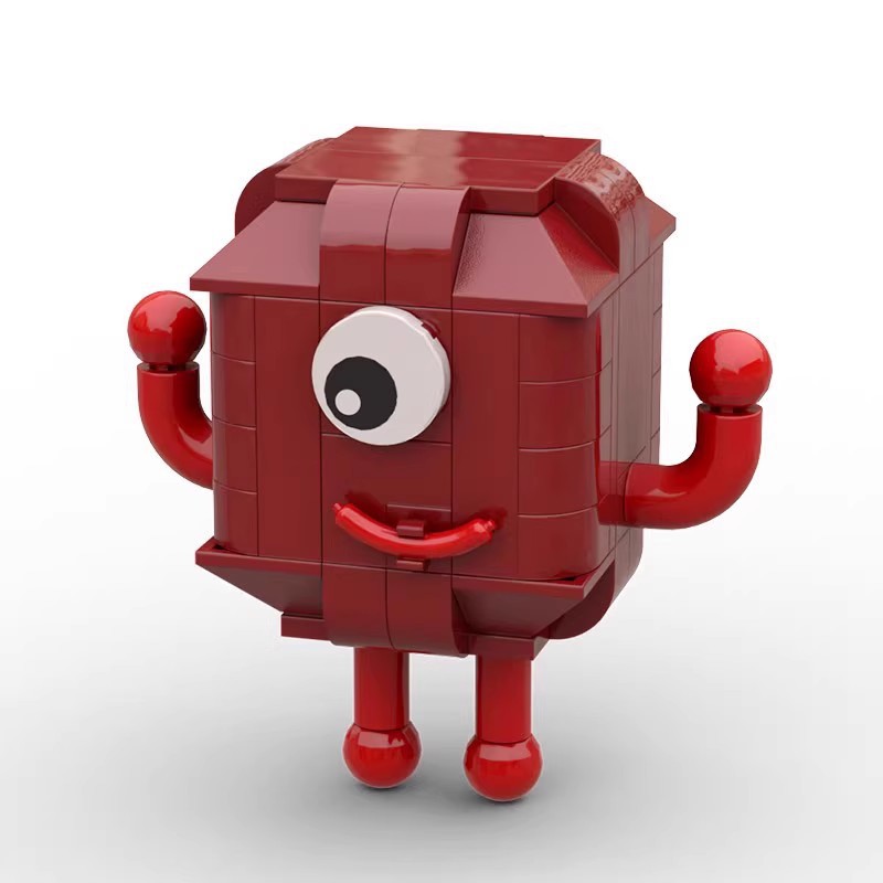 MOC积木兼容积木 105148 数字积木 Numberblocks One启蒙教育