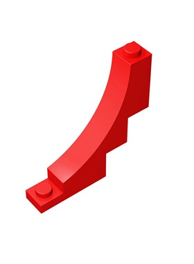 【1块起订】跨境积木兼容积木30099小颗粒1x5x4反向弧形砖
