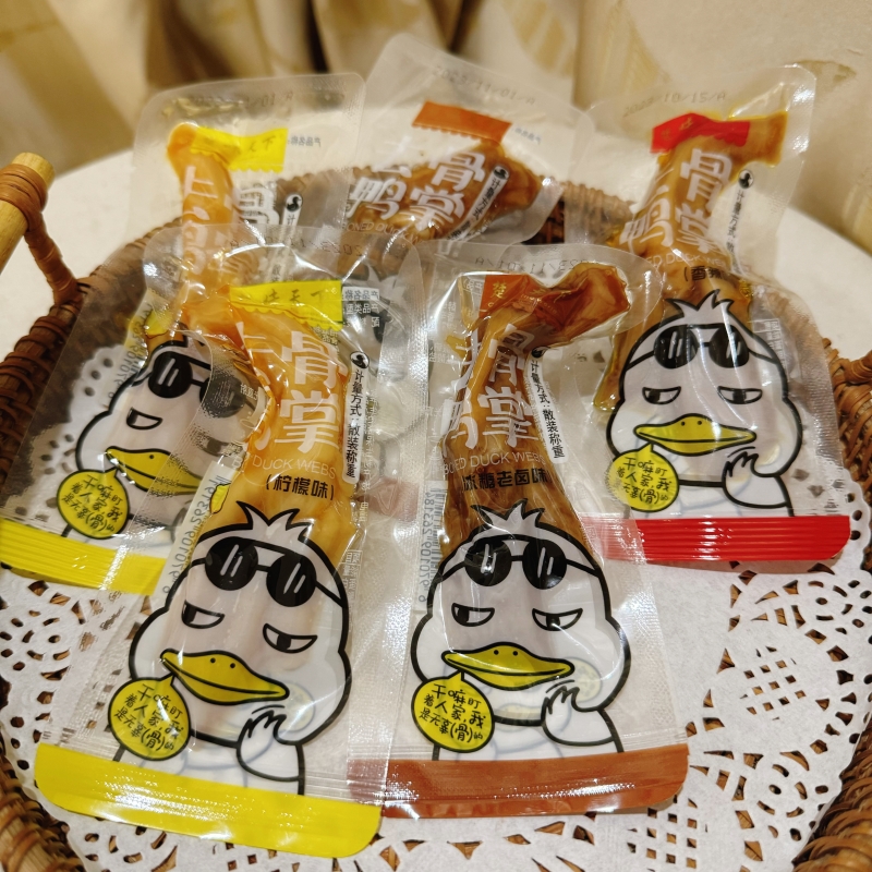 楚味天下去骨鸭掌柠檬味香辣无骨