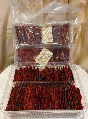 众阳食品脆肉肉原味500g袋装薄脆肉铺猪肉解馋网红追剧办公室零食