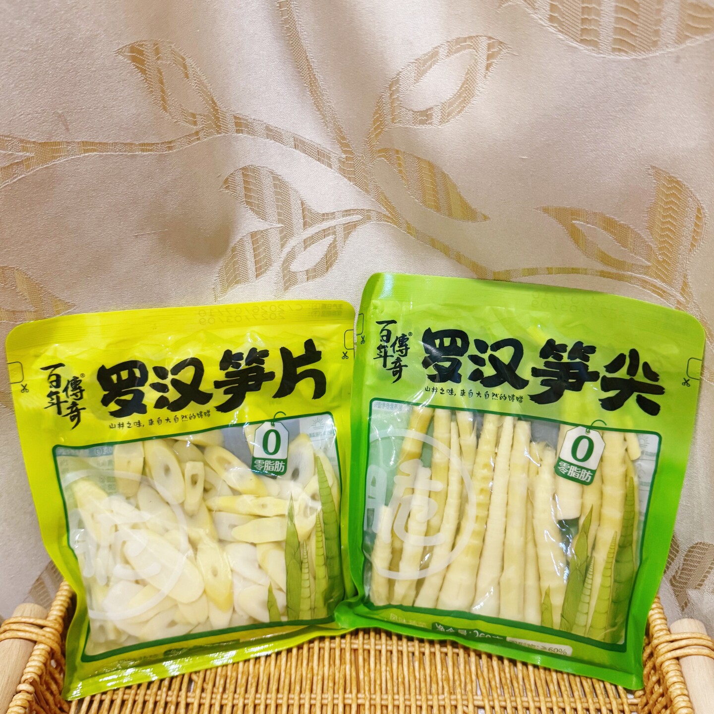 百年传奇罗汉笋尖罗汉笋片260g袋装风味蔬菜云南乌蒙山特产烹饪