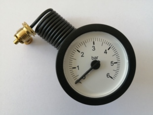 52全预混冷凝燃气模块炉低氮锅炉天然气液化气采暖炉配件压力表