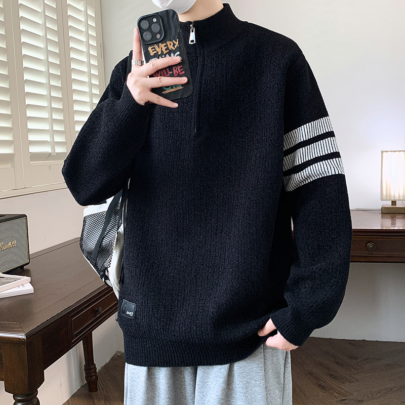 加厚保暖毛衣针织打底衫内搭外套