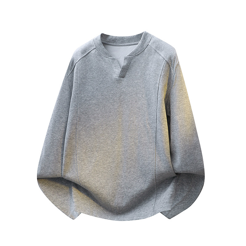 V领卫衣男生春秋季新款青少年大学生上衣服美式长袖t恤男装士潮牌,男装,卫衣,淘宝优惠券,粉丝福利购,淘宝优惠卷