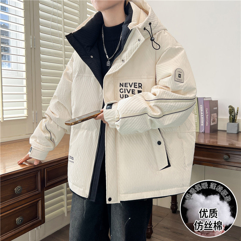 加厚潮流宽松棉服时尚版型设计