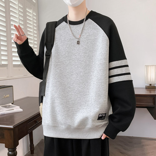 不起球不褪色卫衣宽松帅气男生潮