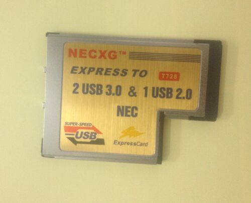 NECXG EXPRESS CARD USB3.0转接扩展卡笔记本卡支持启动系统包邮