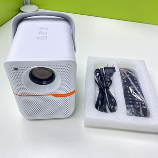 手机微型迷你家用投影仪 便携小巧智能语音客厅卧室 4K超清黑白机