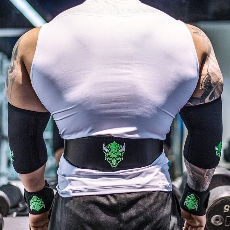 God健身恶魔腰带硬拉深蹲男支撑腰部防受伤器械训练皮带运动护腰