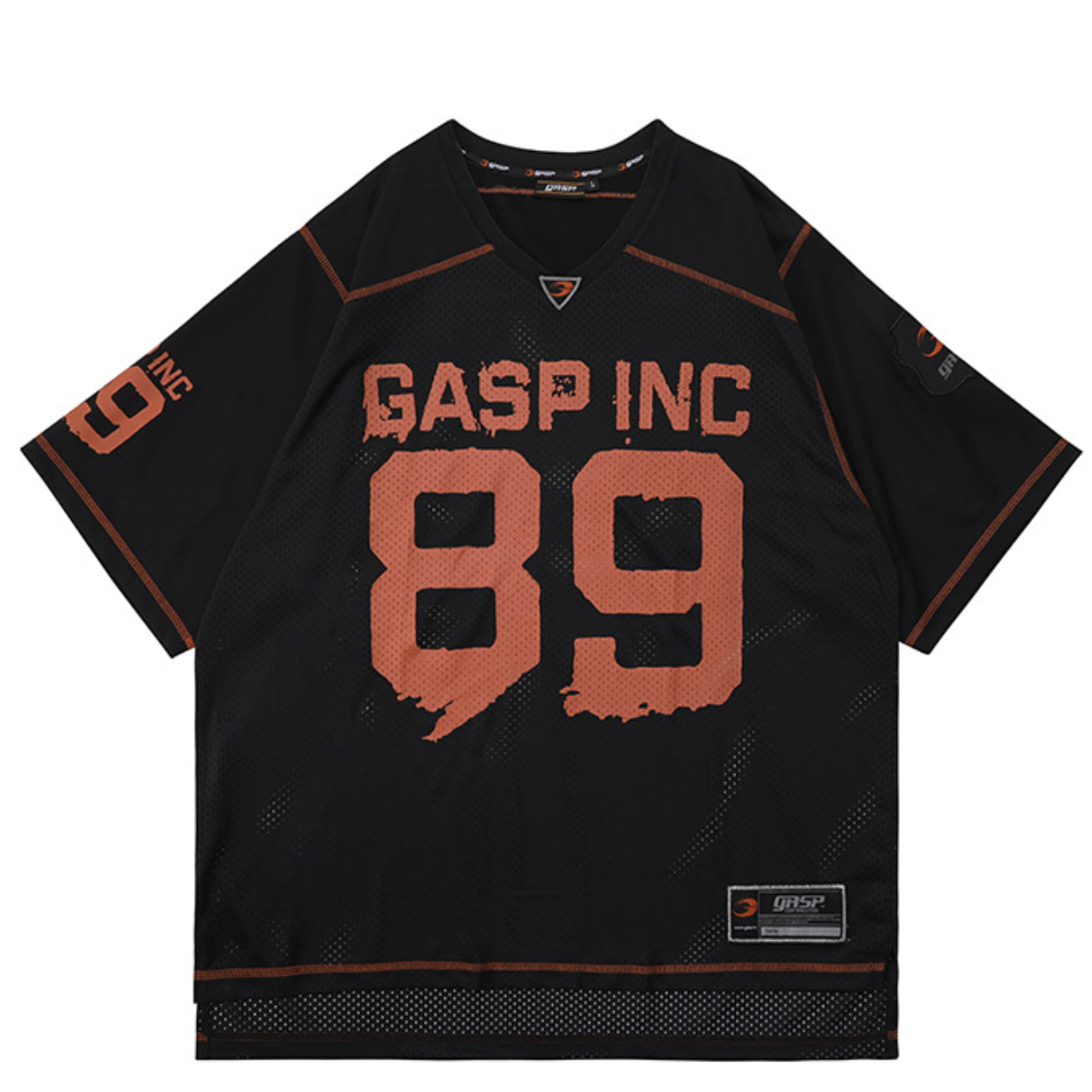 奥赛盖世宽松男肌肉短袖