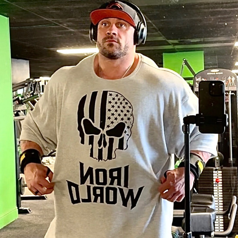 华夫格新款欧美力量训练透气