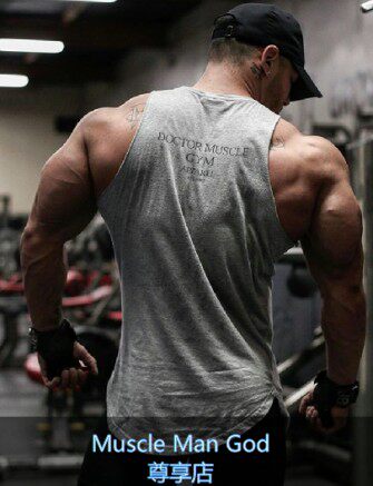 训练肌肉型男兄弟新款运动背心无袖坎肩跑步弹力健身背心潮牌纯棉|ruв категории Мужская одежда, жилет/жилет - от Buy2taobao.com для оказания профессиональной услуги покупки агента Taobao
