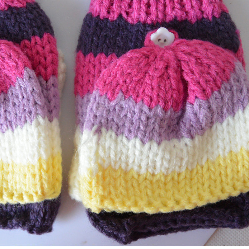 Gants pour fille en acrylique - Ref 2149687 Image 5