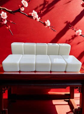 特级品仿玉家庭麻将牌手搓
