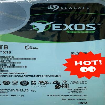 希捷氦气盘企业16T机械硬盘ST16000NM001G服务器