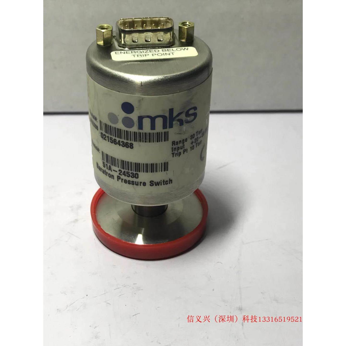 MKS BARATRON PRESSURE SWITCH 51A-24530 30TORR-封面