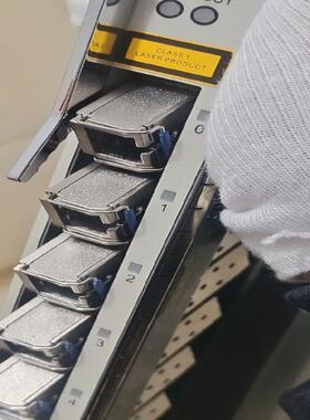 华为 GPFD h805 满配C十光纤模块全新换下 95新