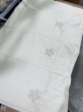 Q127 本色窗帘棉质一对出100*160cm