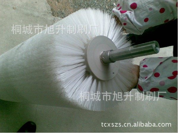 百度推广产品 旭升滚刷清洗器毛刷辊 辊刷 厂家定做直销