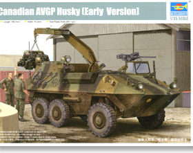 TRUMPETER/小号手 01503 加拿大 哈士奇 6X6装甲救援工程车