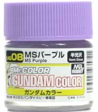 MR.HOBBY/郡仕 UG08 机动战士紫色 10ml油性模型油漆