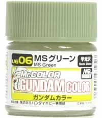 MR.HOBBY UG06 机动战士绿色 10ml油性模型油漆