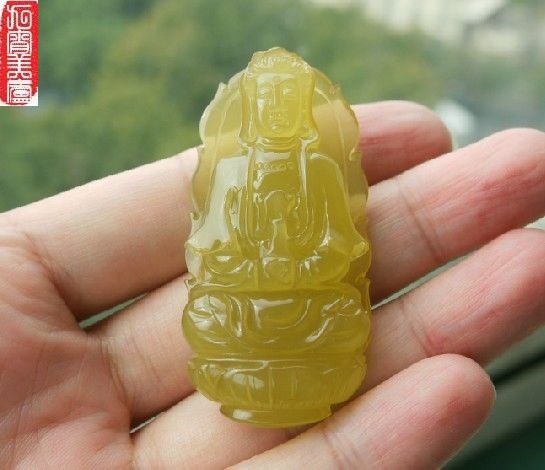 促销优惠波兰天然琥珀老蜜蜡挂坠链珠虫珀胸针观音吊坠原石项链