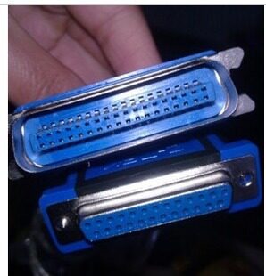 打印机并口转usb口线 转接头 市面各类热敏 针式打印机均可适用