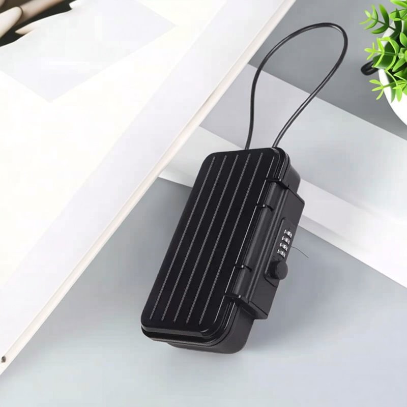 密码锁储物盒便携户外防水手机存放小型密码保险箱防盗密码盒手机