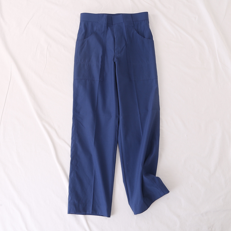 简单休闲高腰休闲裤长裤