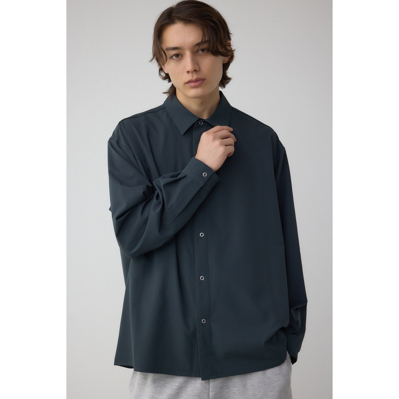 日单品牌azu*春秋新款休闲百搭翻领按扣款速干长袖衬衫男女32019,男装,衬衫,淘宝优惠券,粉丝福利购,淘宝优惠卷