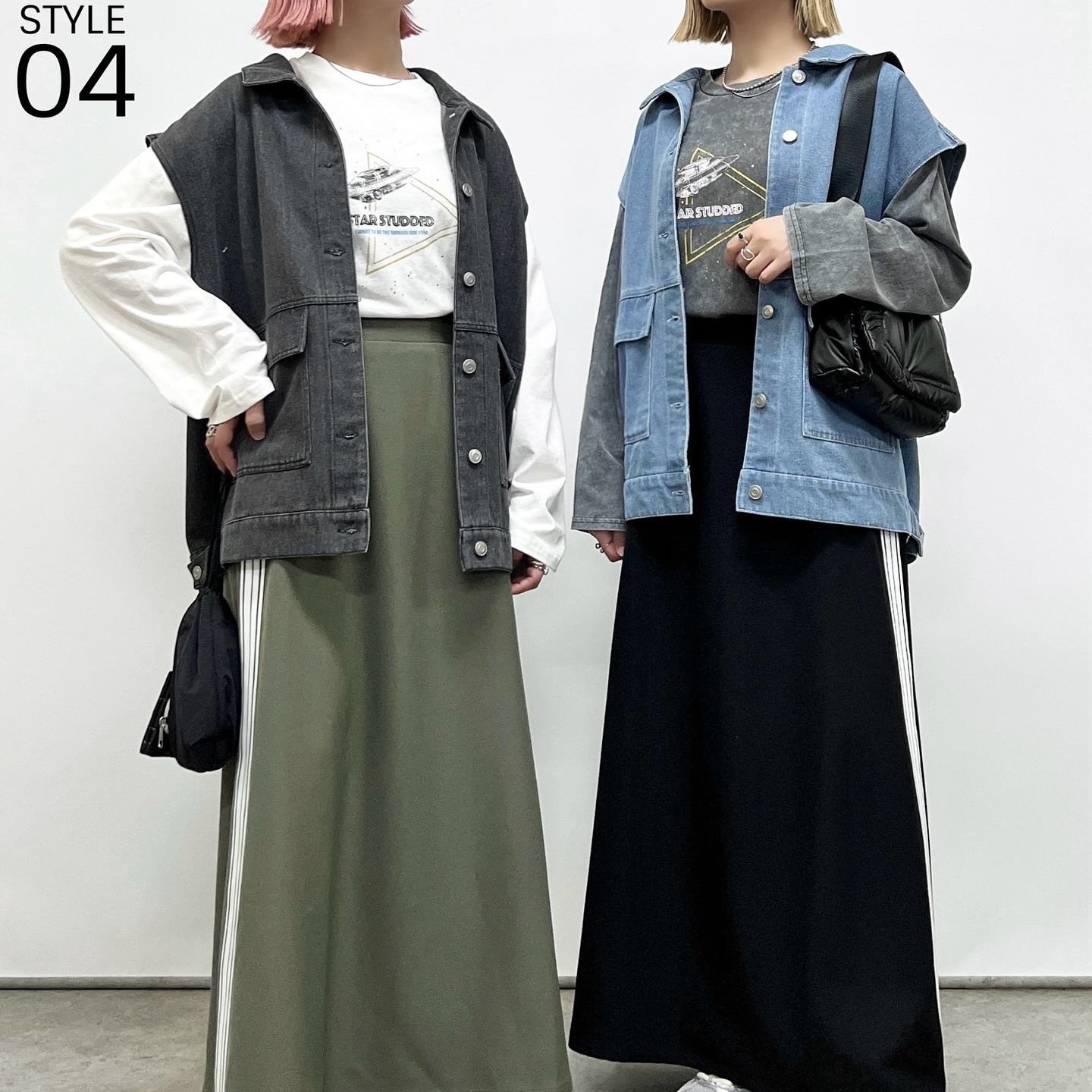 日单品牌春夏新款休闲百搭翻领单排扣口袋大版牛仔马甲外套27656