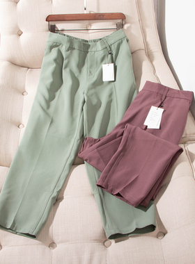 超值日单大码品牌春夏新款简单时尚百搭休闲裤长裤女29830