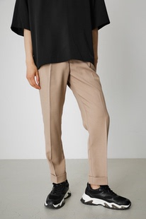 休闲裤 裤 男女23372 简单休闲百搭凉感速干卷边西装 日单春夏新品