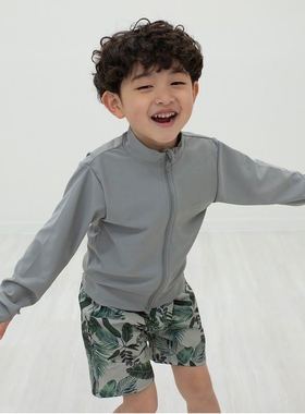 日单童装品牌夏季海边度假玩水松紧腰泳裤沙滩裤短裤男童26943