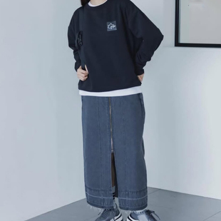 超值 简单休闲百搭高温烫印亲肤速干卫衣男女28972 日单春秋新款